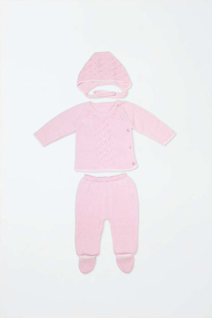 conjunto-tres-piezas-unisex-rosa