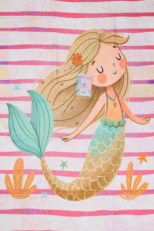 toalla-infantil-sirena