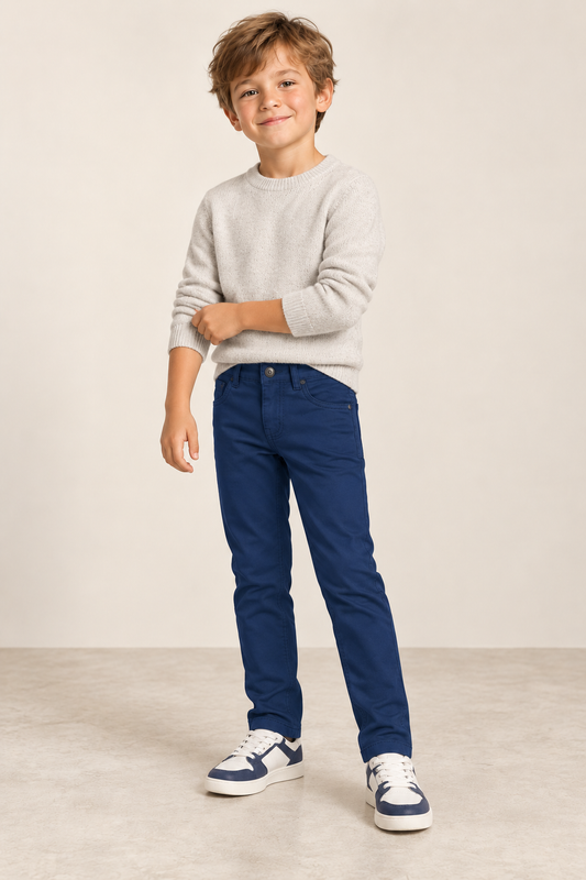 Pantalón de niño azul marino