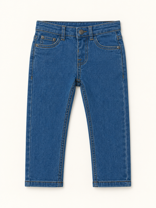 Pantalón vaquero de bebé recto