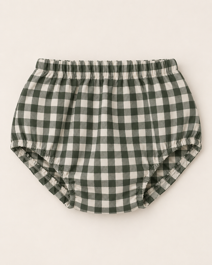 Braguita de bebé vichy verde