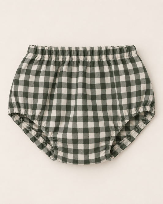 Braguita de bebé vichy verde