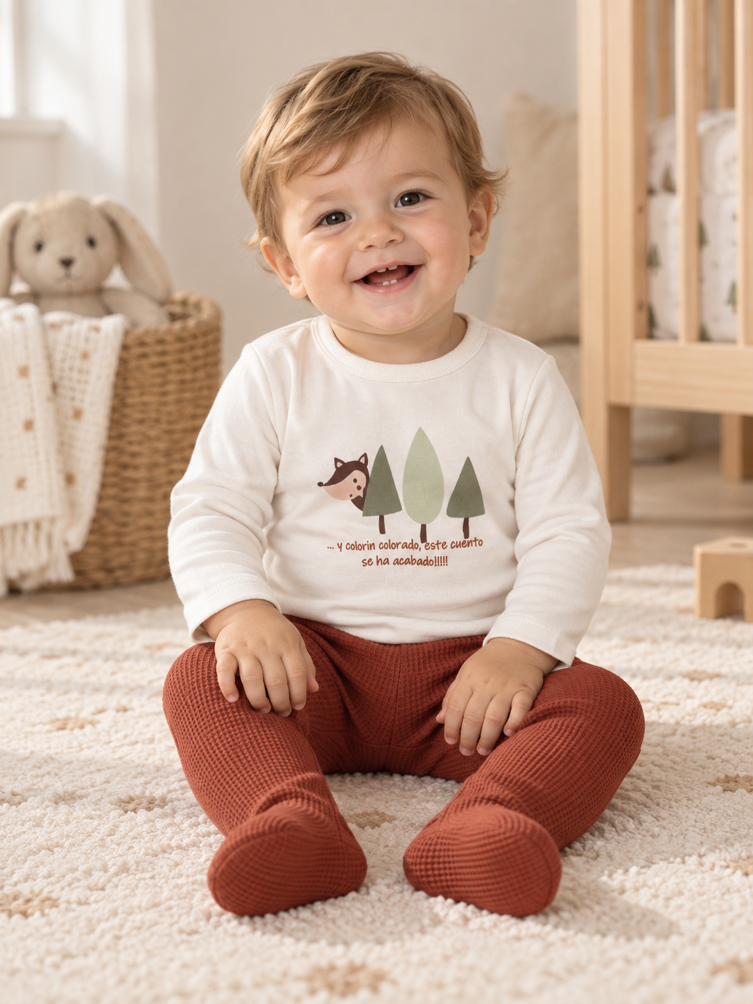 Conjunto de bebé cuento del bosque