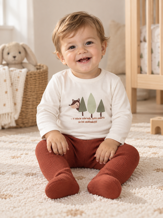 Conjunto de bebé cuento del bosque