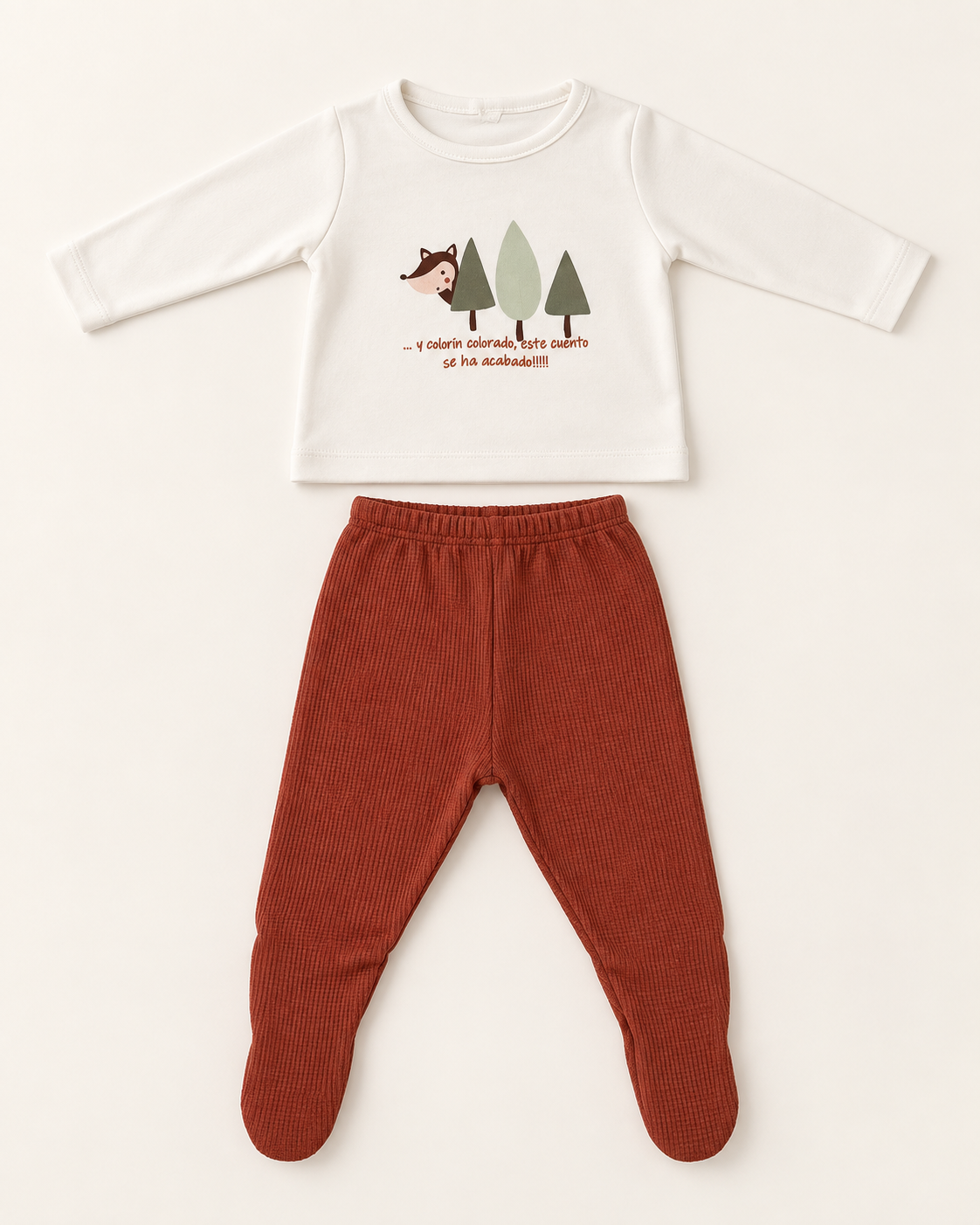 Conjunto de bebé cuento del bosque